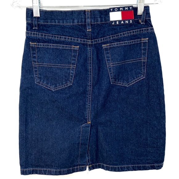 Tommy Hilfiger vintage above knee denim‎ skirt - Picture 5 of 16
